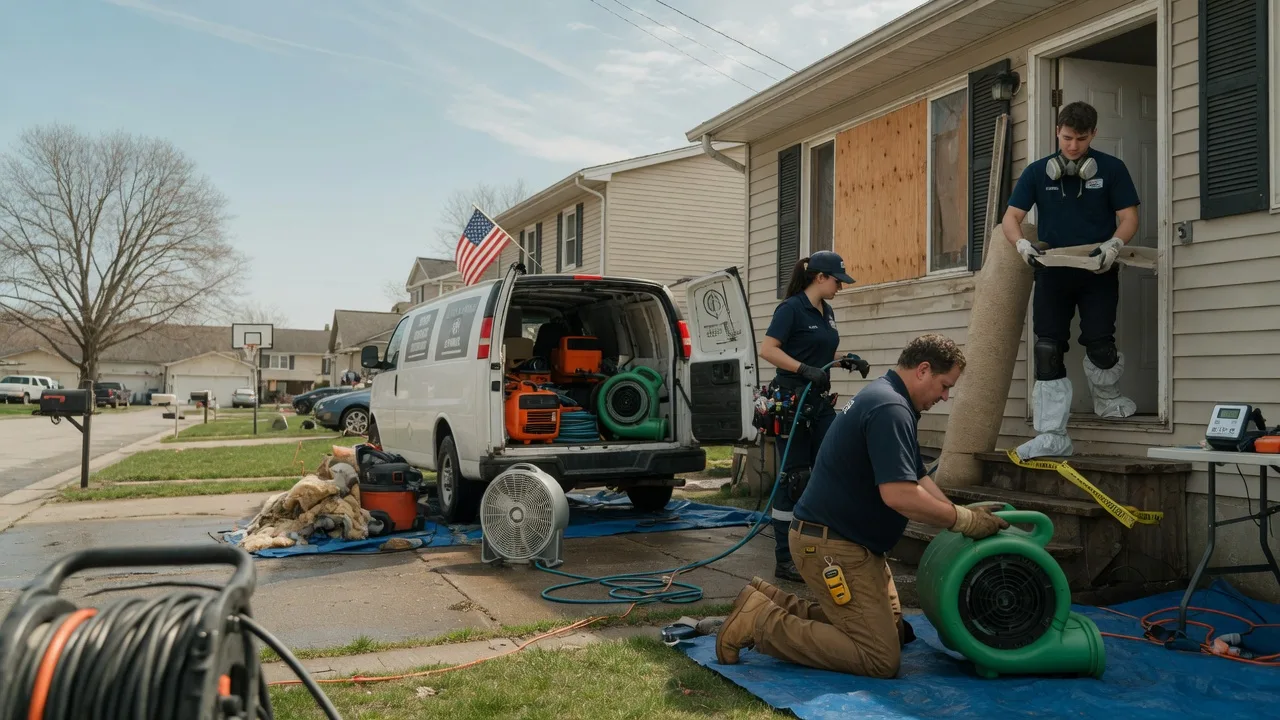 Water Damage Restoration in Topton, PA near me